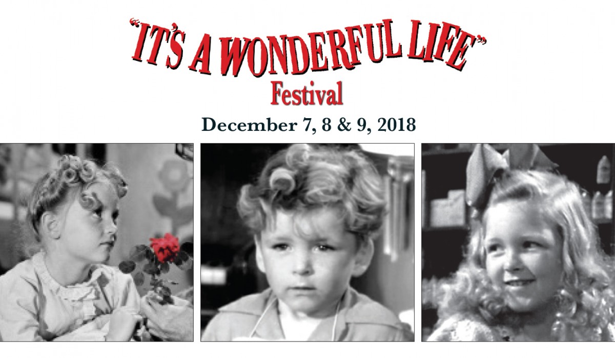 Special Guests:  Karolyn Grimes (Zuzu Bailey), Jimmy Hawkins (Tommy Bailey) and Jeanine Roose (Young Violet Bick)